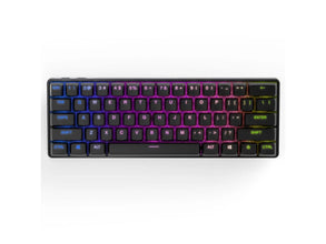 Apex Pro Mini Wireless Mechanical Gaming Keyboard - World'S Fastest Keyboard - Adjustable Actuation - Compact 60% Form Factor - RGB - PBT Keycaps - Bluetooth 5.0 - 2.4Ghz - USB-C