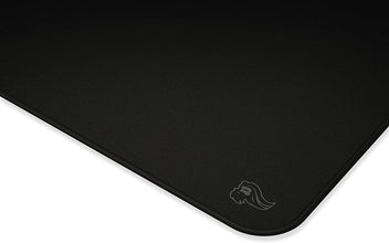 Large Gaming Mouse Mat/Pad - Stealth Edition - Stitched Edges, Black Cloth Mousepad | 11