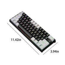 RGB Backlit USB Type C Gaming Keyboard, Black