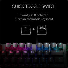 RGB Mechanical Gaming Keyboard - ROG Strix Scope TKL | Cherry MX Brown Switches | 2X Wider Ctrl Key for FPS Precision | Gaming Keyboard for PC, Black