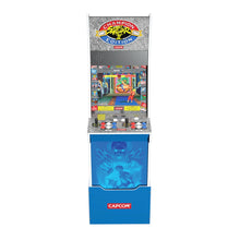 Street Fighter II Big Blue Arcade Machine with Riser and Stool Bundle, Teen & Adult