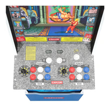 Street Fighter II Big Blue Arcade Machine with Riser and Stool Bundle, Teen & Adult