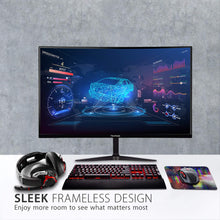 VX3218-PC-MHD 32 Inch Curved 1080P 1Ms 180Hz Gaming Monitor with Freesync Premium, Eye Care, HDMI and Display Port