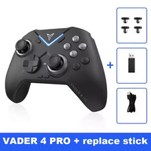 Vader 4 Pro Game Handle Wireless Gamepad Gaming Controllers with Hall Rocker for Pc/Switch/Mobile/Tv