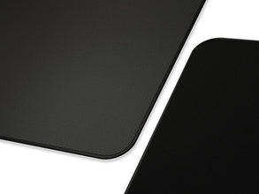 Large Gaming Mouse Mat/Pad - Stealth Edition - Stitched Edges, Black Cloth Mousepad | 11