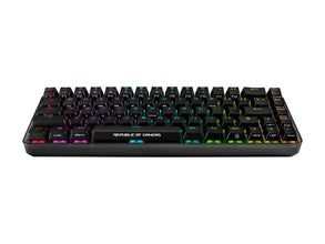 ROG Falchion NX Gaming Keyboard - Wired/Wireless Connectivity - RF - 2.40 Ghz - USB 2.0 Interface - RGB LED - 68 Key - PC - Mechanical Keyswitch - Black