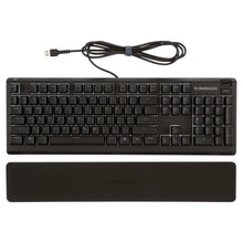 Apex 3 RGB Gaming Keyboard – 10-Zone RGB Illumination – IP32 Water Resistant – Premium Magnetic Wrist Rest (Whisper Quiet Gaming Switch)