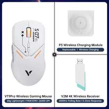 VT9PRO Wireless Gaming Mouse Esports Grade 68G Ultra-Light 26000DPI 8 Buttons Optical PAW3398 Computer Mouse for Laptop PC