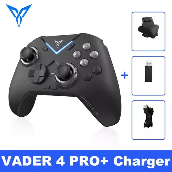 Vader 4 Pro Game Handle Wireless Gamepad Gaming Controllers with Hall Rocker for Pc/Switch/Mobile/Tv