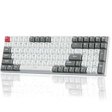 RK100 Russian Mechanical Keyboard Tri-Mode RGB Backlit 100Keys Bluetooth 2.4G Wireless Hot Swappable Gamer Keyboard