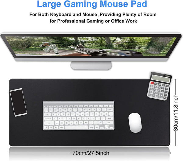 Gaming Mouse Pad,Hosimoln Large Mouse Pad Size 27.5X11.8 Thickness 0.12 Inches,P