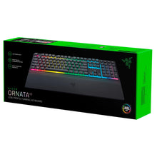 Ornata V3 Full-Size Wired Mecha-Membrane Gaming Keyboard for PC, Chroma RGB, Black